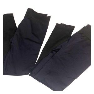 Two pair! Two tone tightening fabletics leggings.